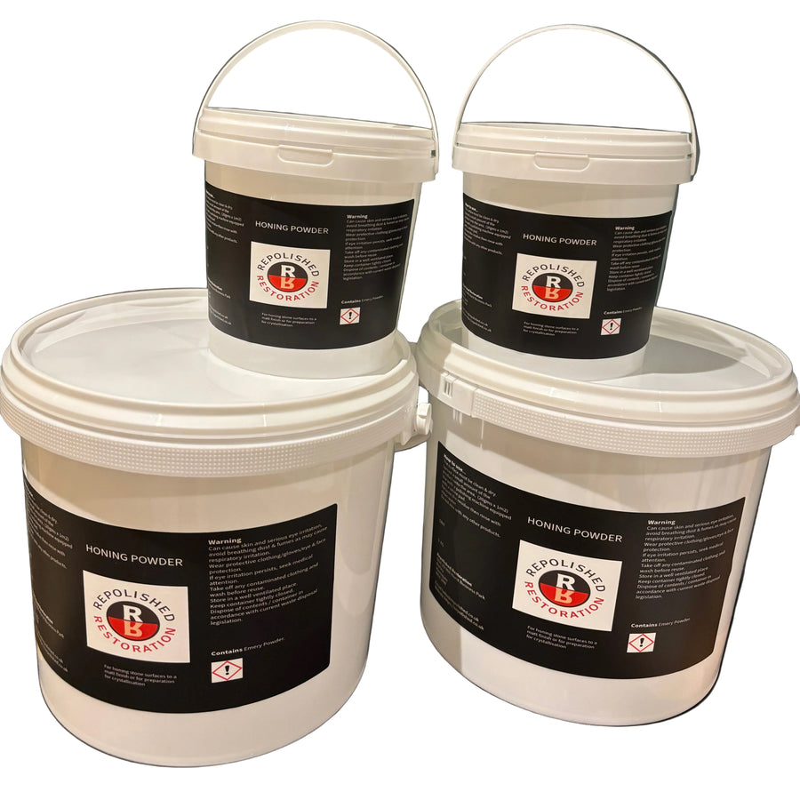 Repolished Honing Powder – Non-Acidic Stone Honing Abrasive for Marble, Limestone & Terrazzo