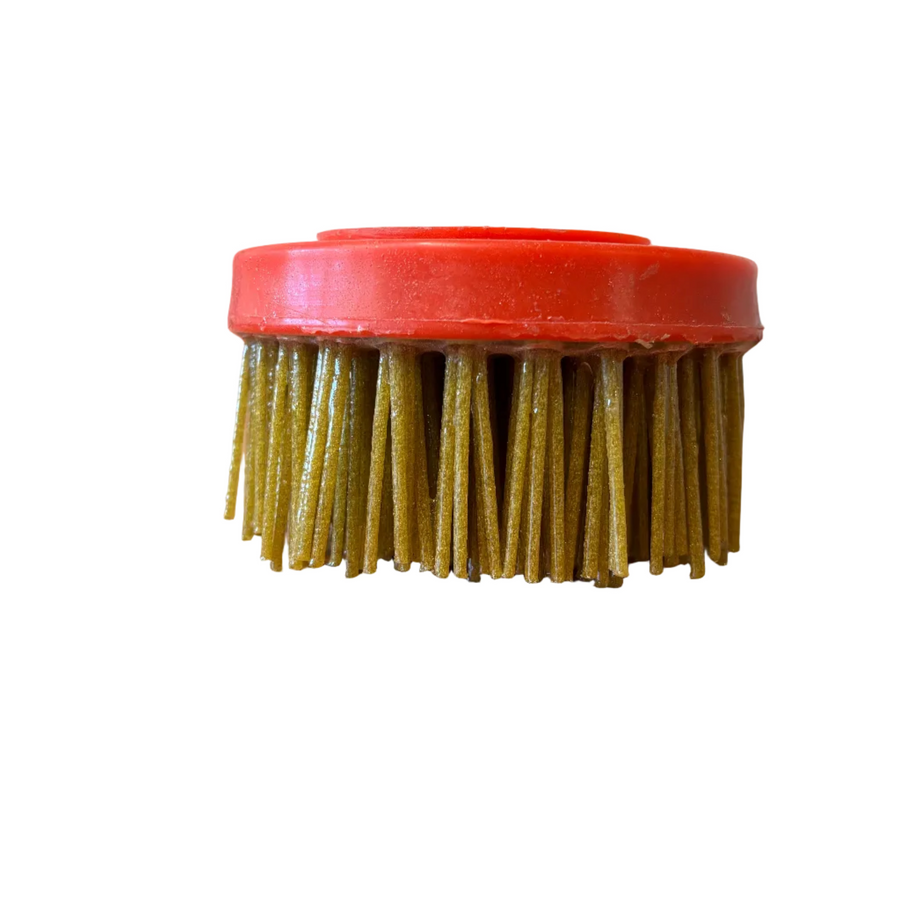 4"Diamond Riven Stone Cleaning Brush Grit 120 with SNAIL Fitting | Yorkshire Stone, Slate & Terracotta