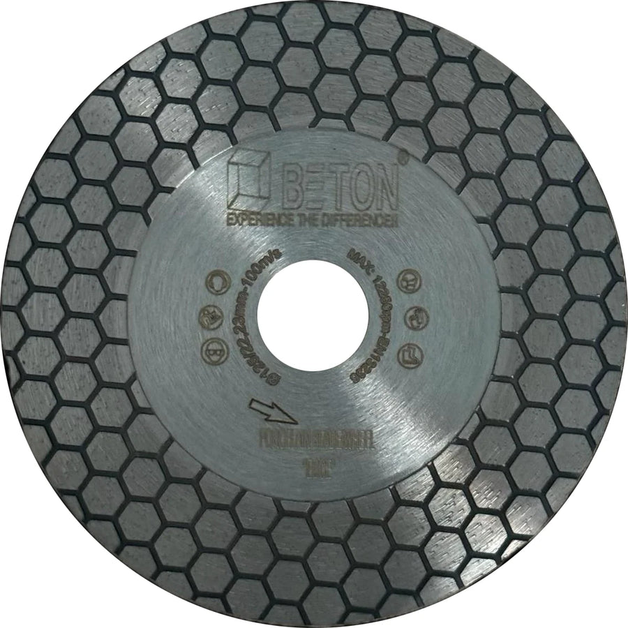 Beton Mitre Blade for Porcelain Tile Cutting – 115mm & 125mm Professional Diamond Blad