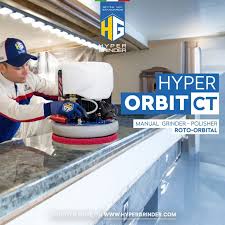 Orbital Countertop polishing and sanding machine by Hyper Grinder