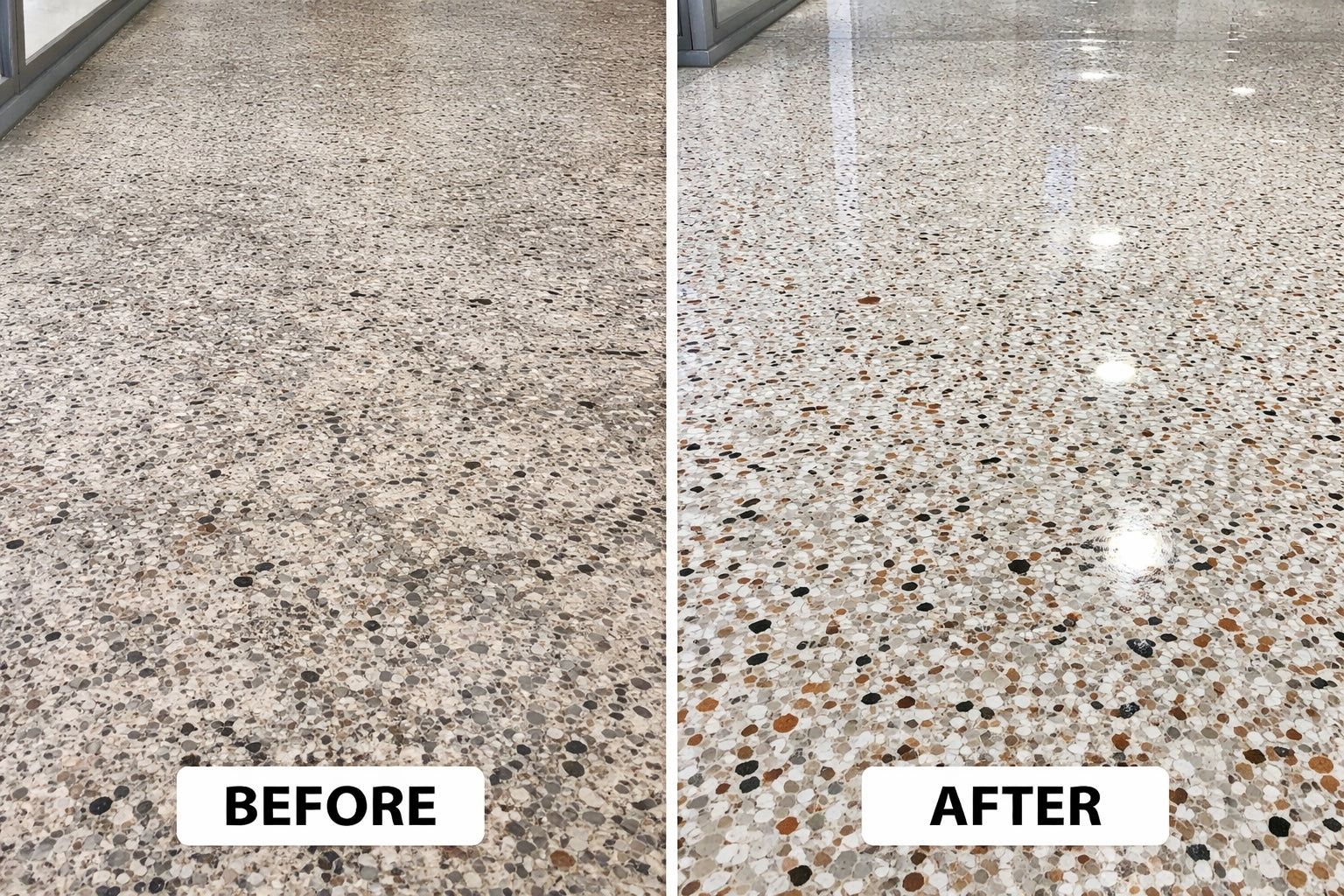The complete step by Step guide for professional Terrazzo floor restoration