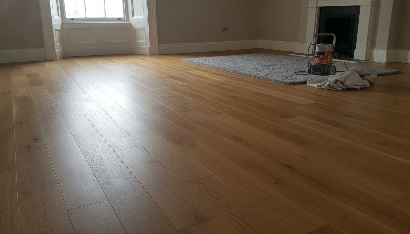 How to restore wood floors: professionally sand a wood floor