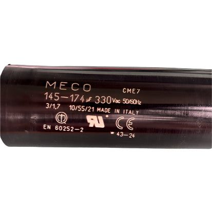 Klindex rotary machine starting capacitor