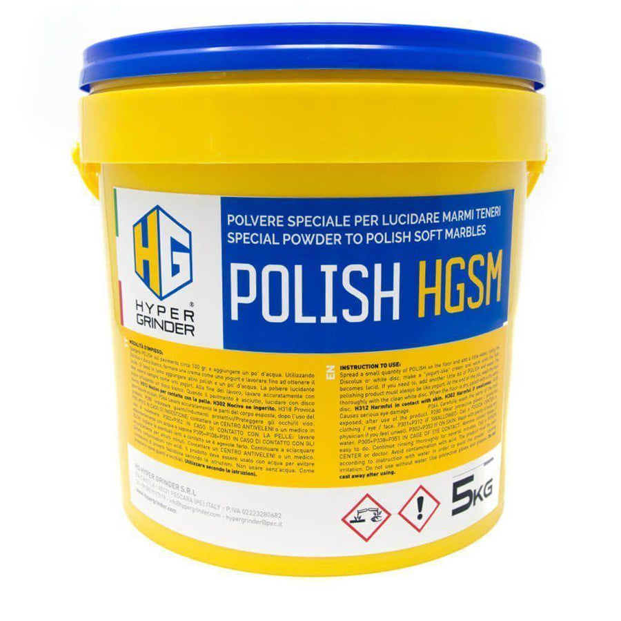 Hyper Grinder HGSM Polishing Powder for Soft Marble | 5KG