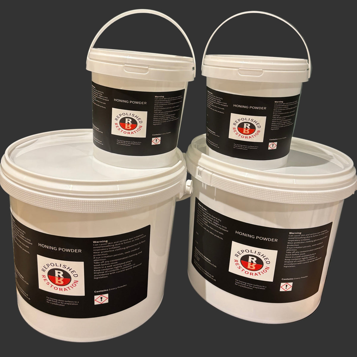 Honing Powder by repolished, grits 60 - 800, 1KG &amp; 5KG