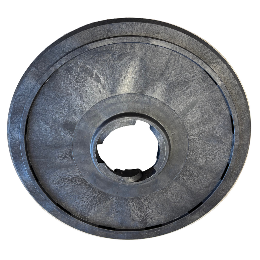17" Steel Wool Driveboard / Pad Holder | Rotary Machine Steel Wool Plate | Klindex