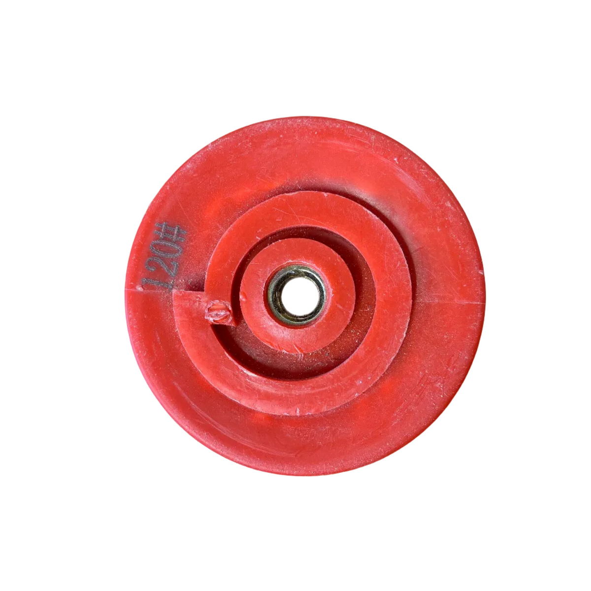 Textured stone floor cleaning brush with diamond filaments