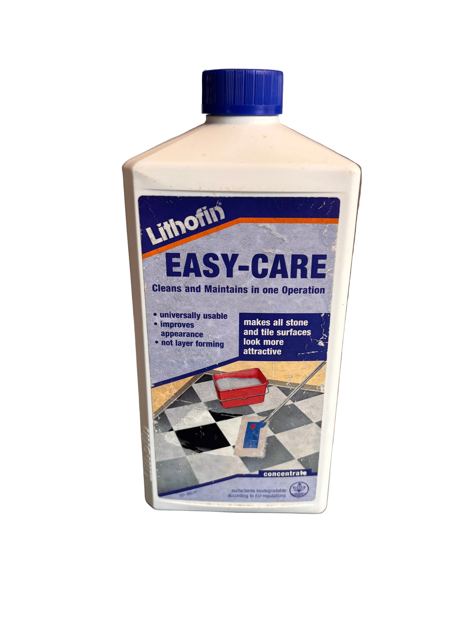 Lithofin Easy Care stone and tile floor cleaner concentrated formula for cleaning and maintaining stone, ceramic, and tiled floors