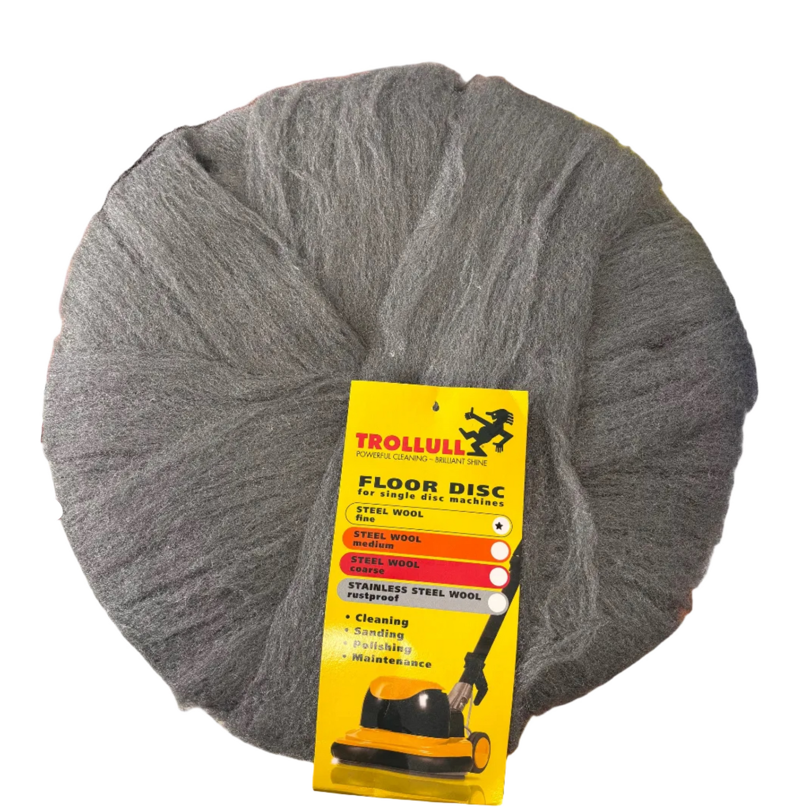 17 inch 430mm professional floor wool pad for polishing wooden floors, parquet flooring, marble crystallisation, floor waxing and restoration.