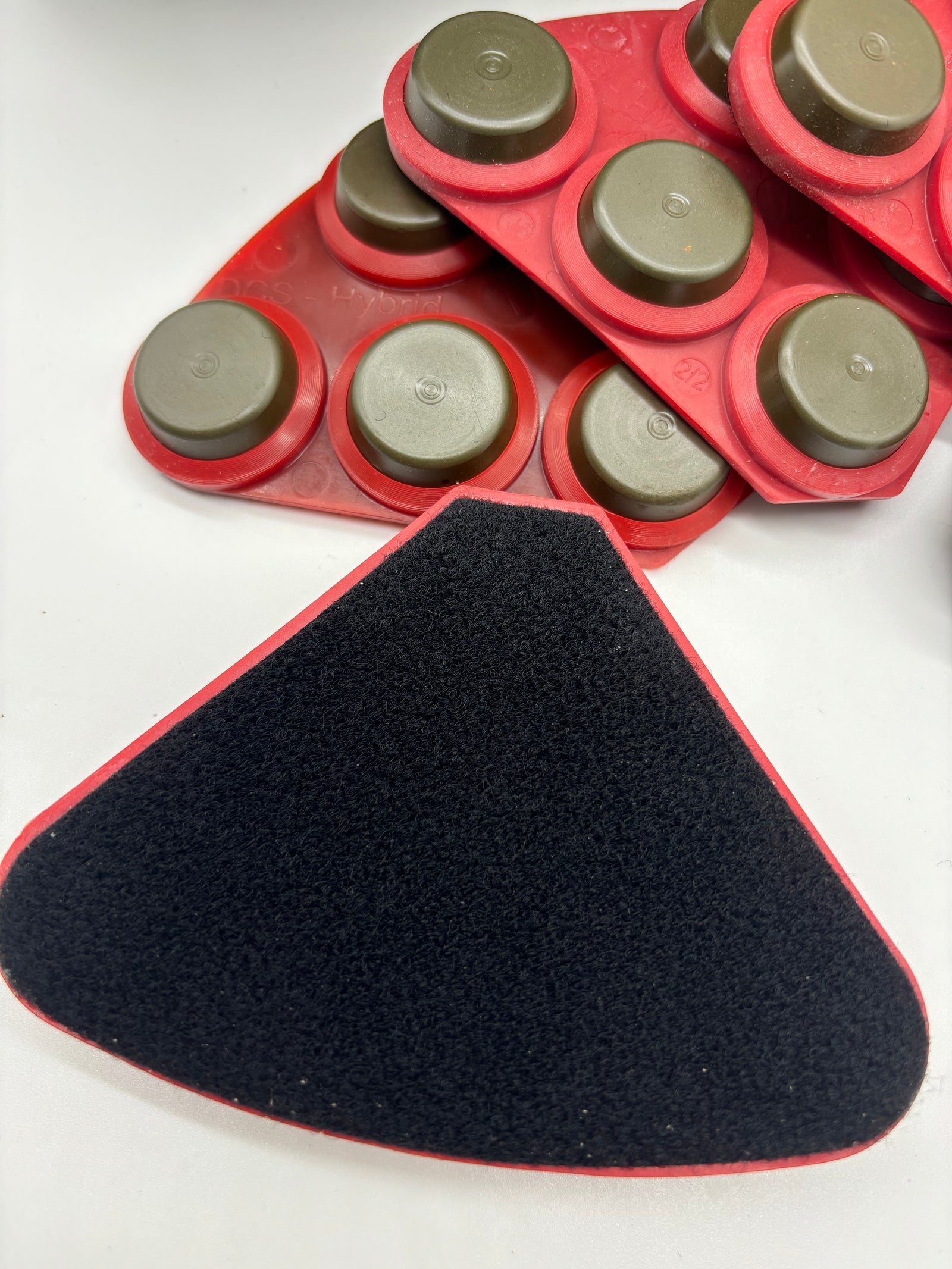 HTC DCS Red Hybrid Velcro backed diamond discs - clearance item