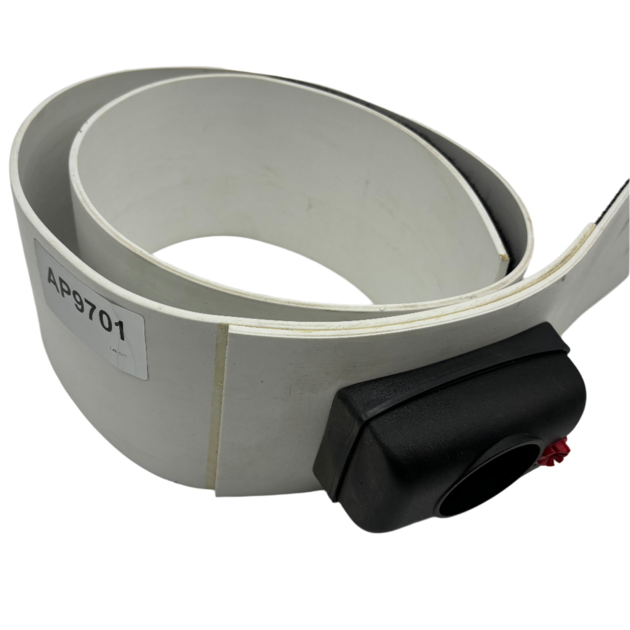 Klindex splashguard 155cm x 11.5cm with vacuum hose outlet for rotary floor machines