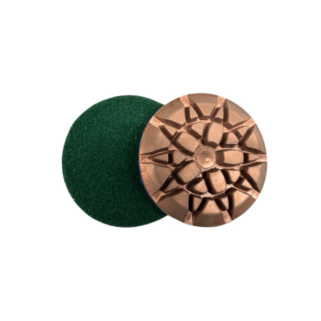 Bevelled diamond polishing discs for marble and limestone floors 60 Grit