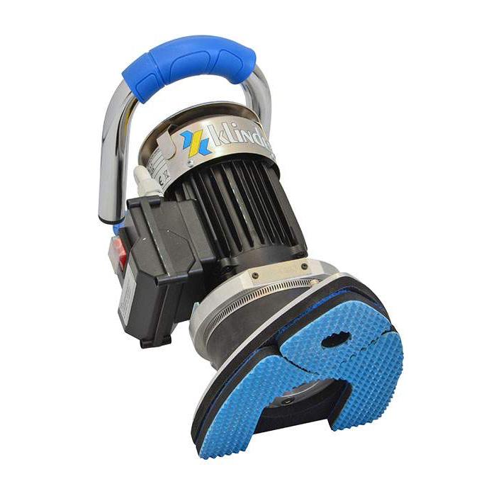 Klindex Mini Power orbital machine for cleaning and polishing hard to reach areas.