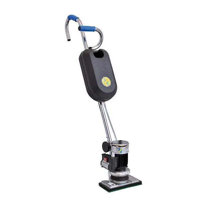 Klindex Mini Power orbital machine for cleaning and polishing hard to reach areas.