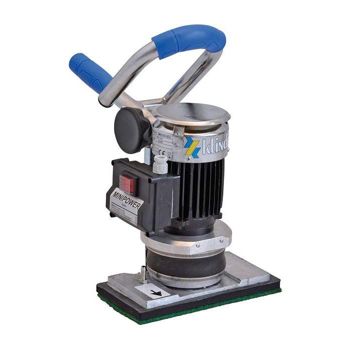 Klindex Mini Power orbital machine for cleaning and polishing hard to reach areas.