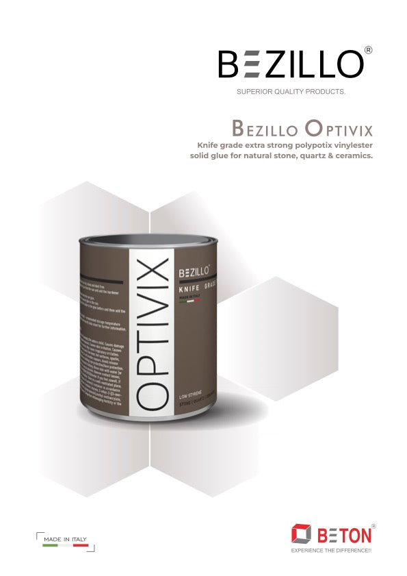 Bezillo Optivix Extra-Strong Vinylester Glue for Marble & Natural Stone – 1kg