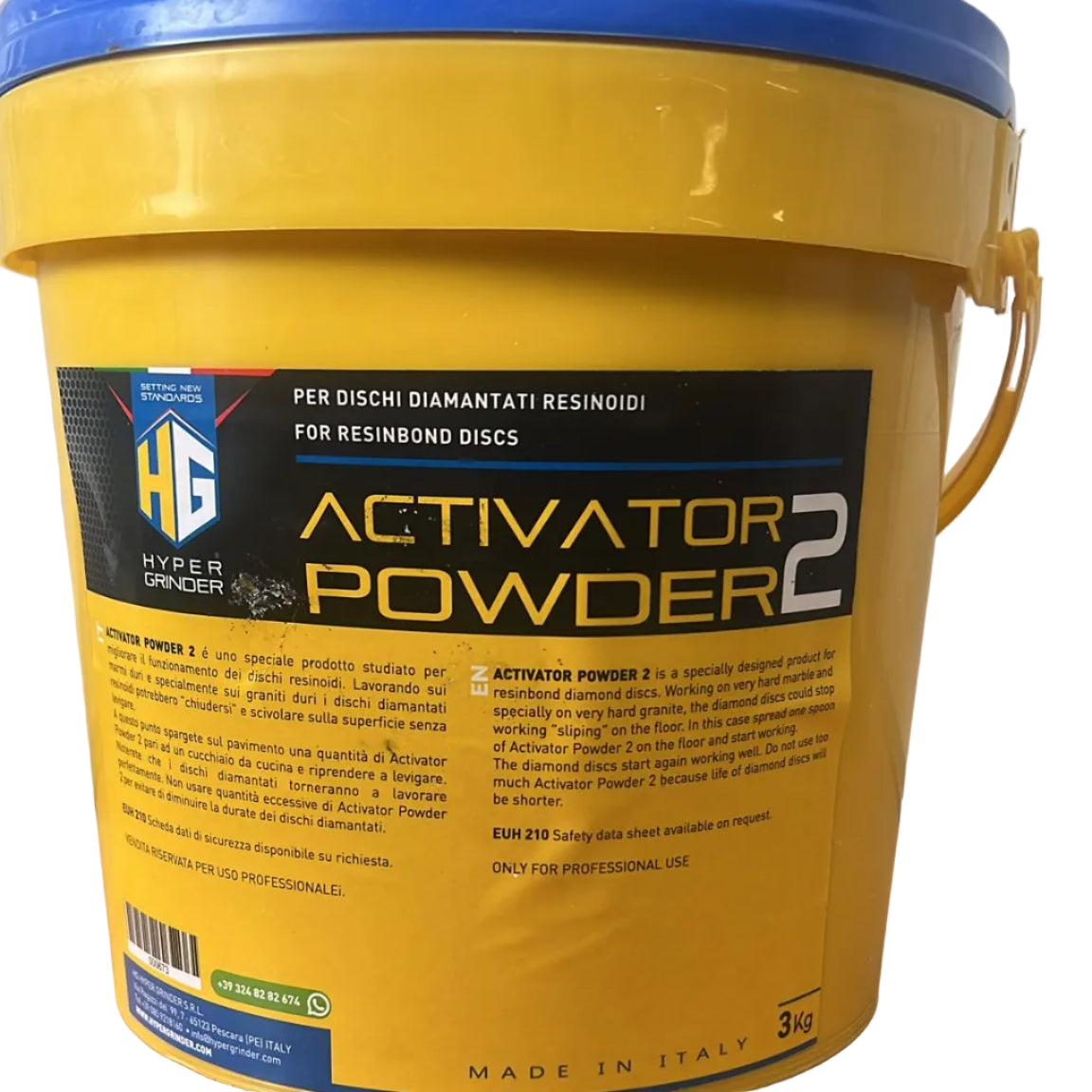 Hyper Grinder Activator Powder 2 for resin disc 