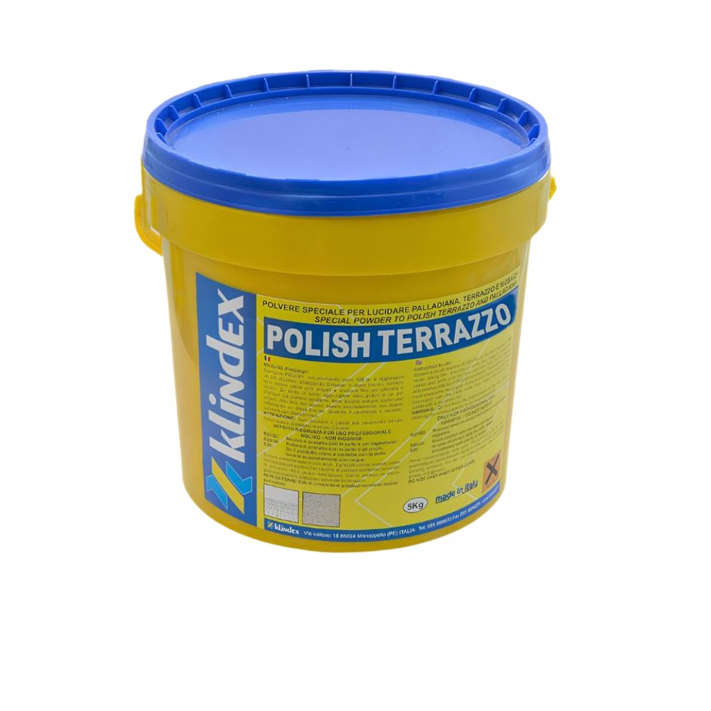 Klindex Polish Terrazzo Polishing Powder for Terrazzo, Mosaic & Palladiana Floor Restoration