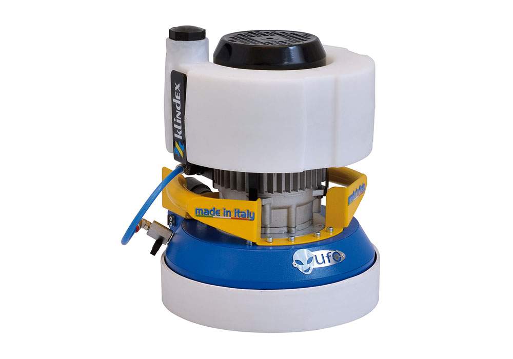 Klindex UFO countertop polishing and grinding machine for marble granite and concrete