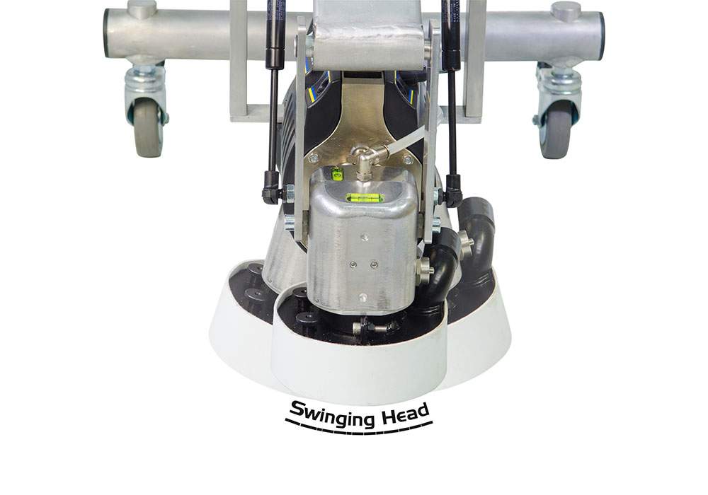 Klindex WaterFire Hand Grinder – Wet & Dry Stone, Concrete & Wood Polishing Machine