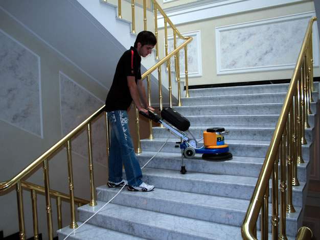 Klindex Baby Single Disc Rotary Machine – Compact Polisher & Grinder for Stairs and Narrow Areas