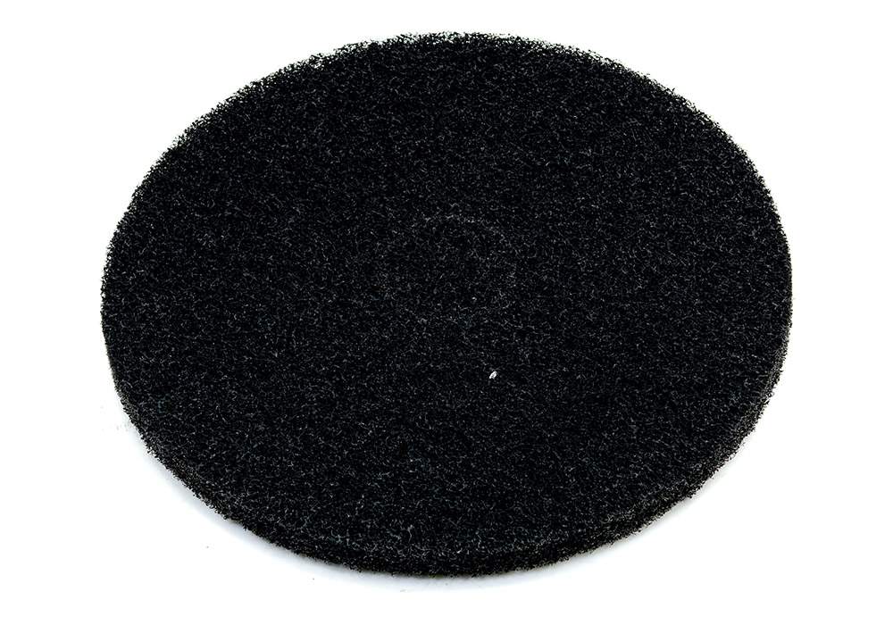 Klindex black floor pad for wet stripping and heavy floor cleaning