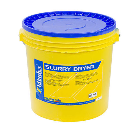 Klindex Slurry Dryer, Solidifier for concrete and Natural Stone sludge.