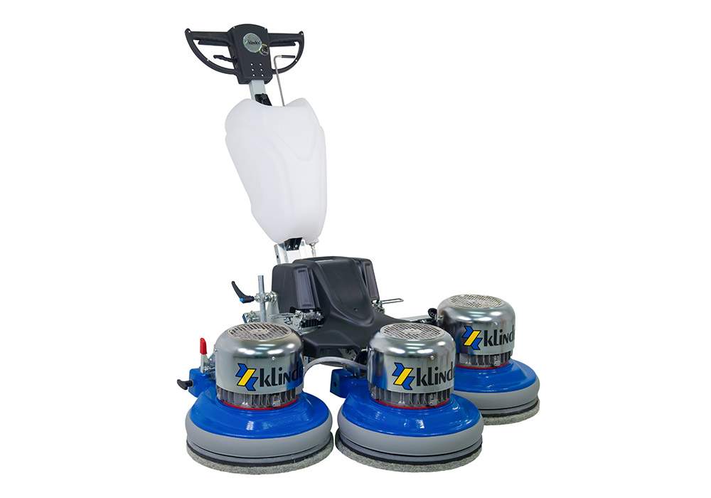 Klindex Triple K 3 Head Floor Polishing Machine – Single Phase Variable Speed Grinder & Polisher