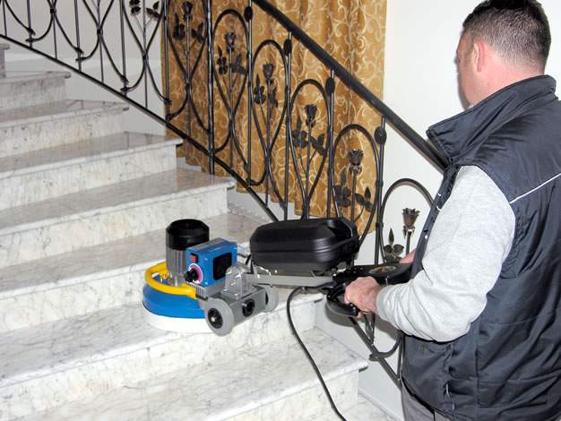 Klindex UFO Countertop Polishing & Grinding Machine – Marble, Granite & Concrete Planetary Polisher